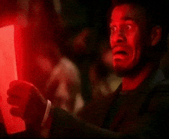 White Paper Horror GIF