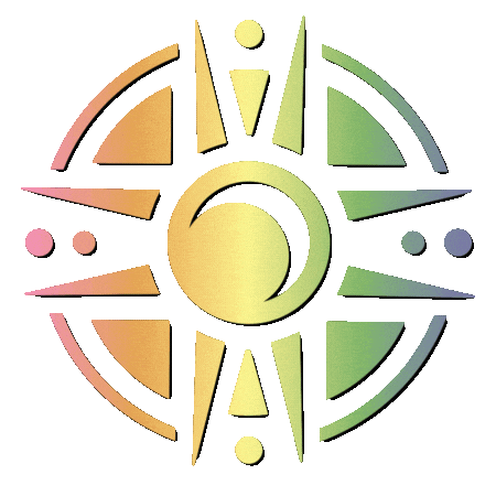 Spin Sticker by Graphic Delancey