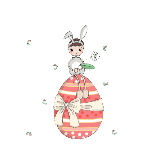 Heart Bunny Sticker by PASSIAMAN