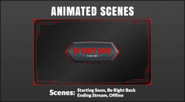 Twitch Stream Offline Screen Animated GIF