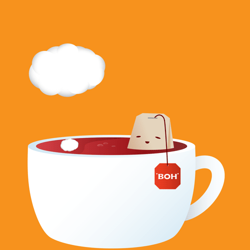 Breathe Tea Time GIF by BOH Tea Find & Share on GIPHY