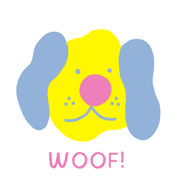 Dog Expression Sticker by Grace Danico