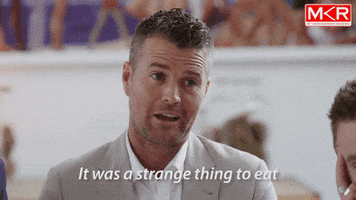 pete eat GIF by My Kitchen Rules