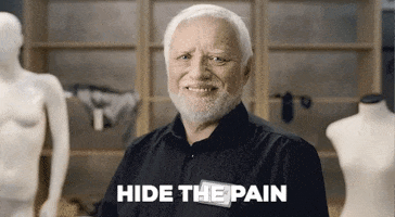 sad don't forget GIF by Hide The Pain Harold