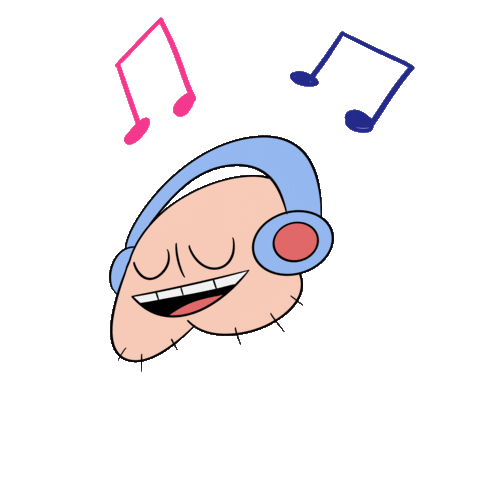 Listeningmusic Sticker by makdezu