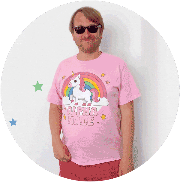 Unicorn Einhorn Sticker by Gemeindejugendwerk