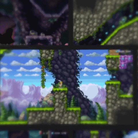 Pixel Jump GIF by Gameforge