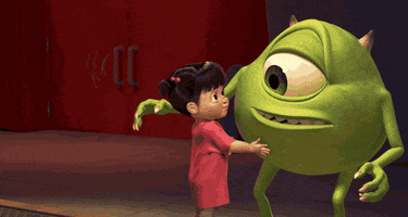 Monsters Inc Hug GIF