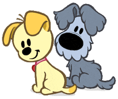 Dog Sticker by Woezel & Pip