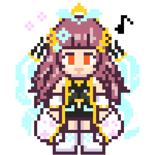 Vtuber Dot Sticker