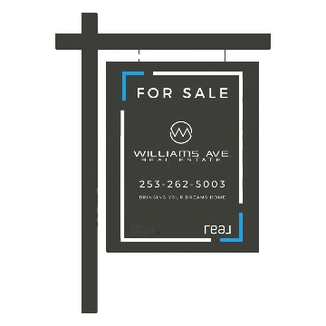 Real Estate For Sale Sign Sticker by Williams Ave. Real Estate