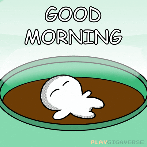 Good Morning Coffee GIF by Playgigaverse