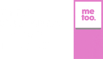 'me too.' Movement Sticker