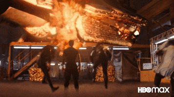 Exploding Kory Anders GIF by HBO Max