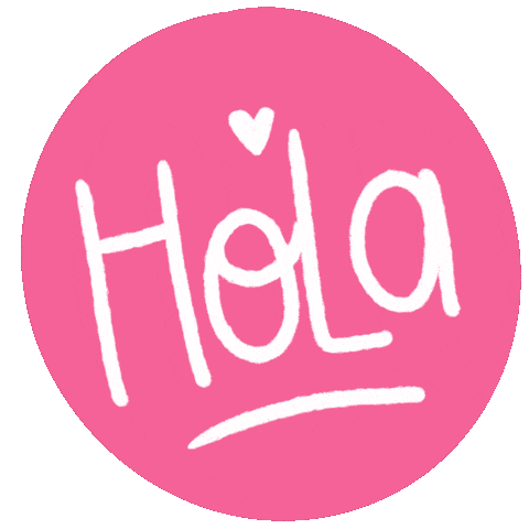 Holi Saludo Sticker by Melita Dg