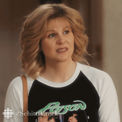 Schitts Creek I Give Up GIF by CBC