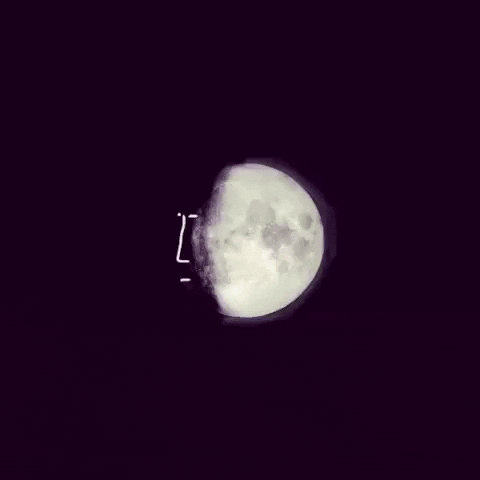 waning blue moon GIF