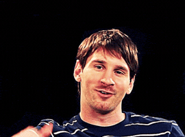 lionel messi hello GIF
