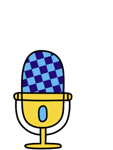 Microphone Sticker by Lustucru Sélection