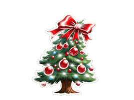 Happy Merry Christmas Sticker