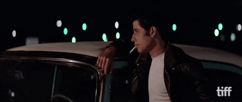John Travolta Grease GIF by TIFF