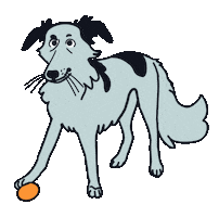 Dog Jouer Sticker