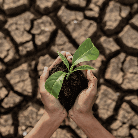 Grow Save The Earth GIF by Conscious Planet - Save Soil