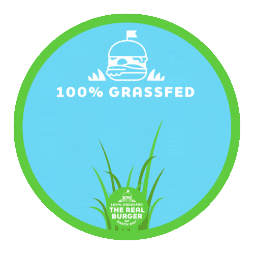 Earth Day Grassfed Sticker by Good Meat Project