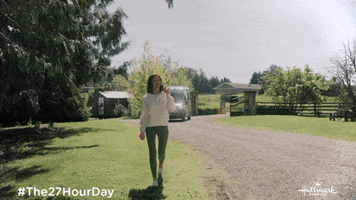 Working Out Autumn Reeser GIF by Hallmark Channel