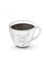 Coffee Break GIF by Maori Sakai