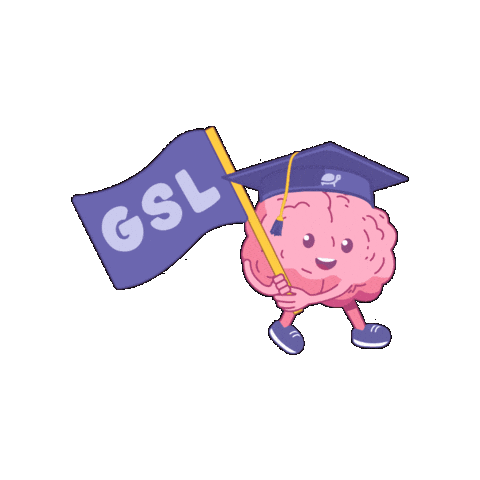 Higher Education Brain Sticker by thestampumd