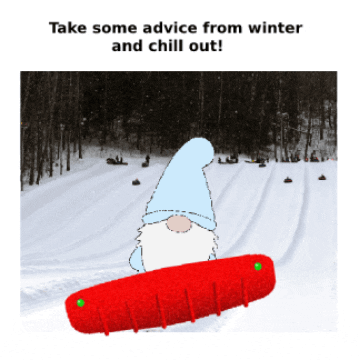 Winter Gnome GIF
