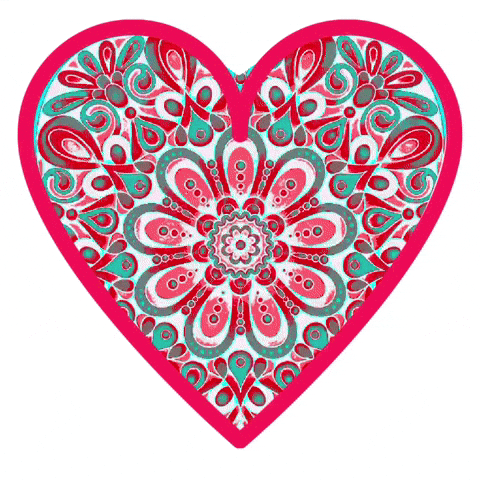 Heart Love GIF by The3Flamingos