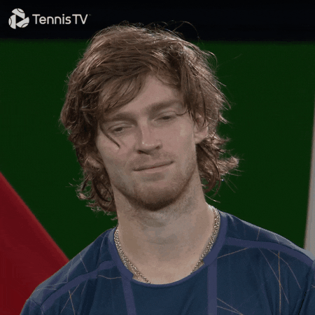 Andrey Rublev Smile GIF by Tennis TV