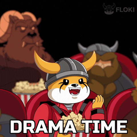 Crypto Popcorn GIF by FLOKI