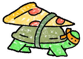 Teenage Mutant Pizza Sticker by Teenage Mutant Ninja Turtles Movie