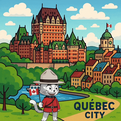 Quebec City Canada GIF by Hero Galaxy NFT