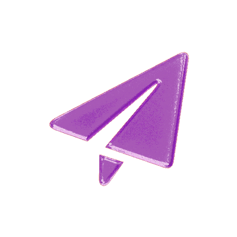 Sending Paper Airplane Sticker by POSTPRO