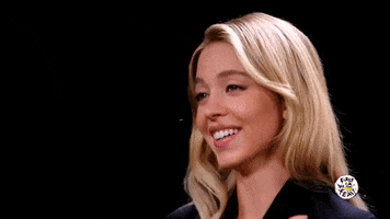 Sydney Sweeney Smile GIF by First We Feast