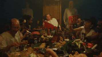 Dinner Eating GIF by Queens of the Stone Age