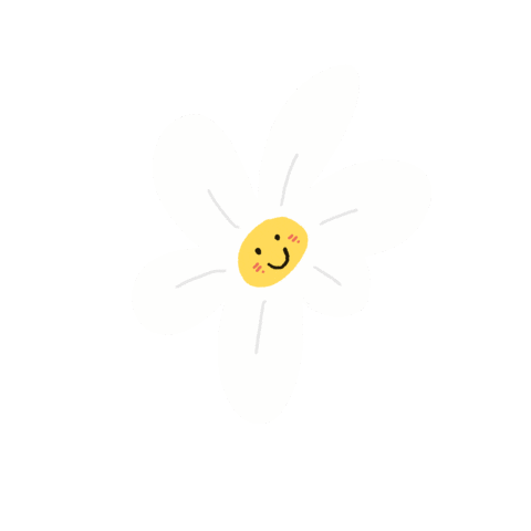 Happy Flower Sticker
