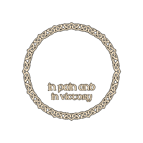 I Am With You Pain Sticker by Patty Gurdy
