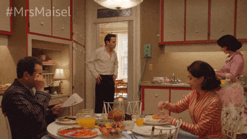 Hold On Food GIF by The Marvelous Mrs. Maisel