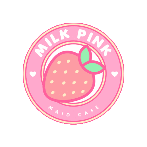 ❤ Milk Pink Maid Cafe ❤ Sticker