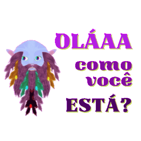 Ola Esta Sticker by Multiverso do Gnomo Nhyin