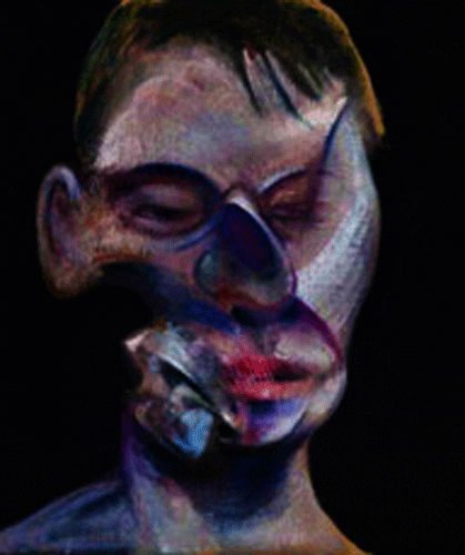 francis bacon art GIF by G1ft3d
