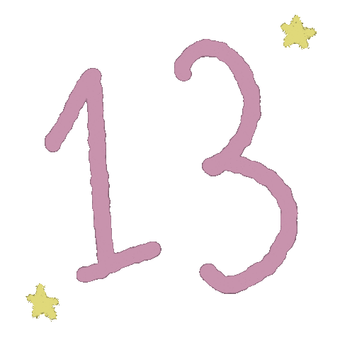 13 Sticker