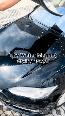 Water Magnet Microfiber Car Drying Towel