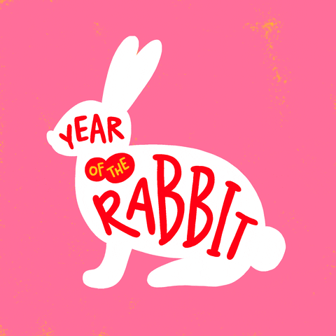 Chinese New Year Rabbit GIF by Yeremia Adicipta