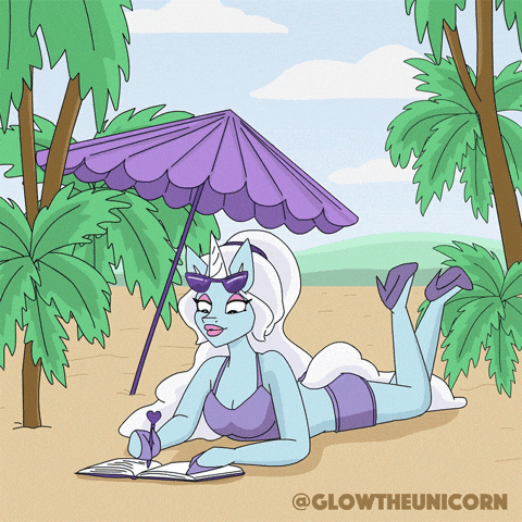 Summer Travel GIF by Glow The Unicorn